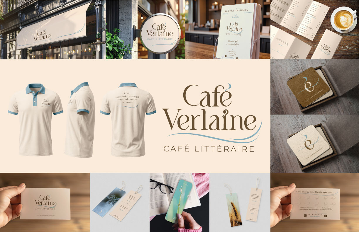 Vue du projet Café Verlaine