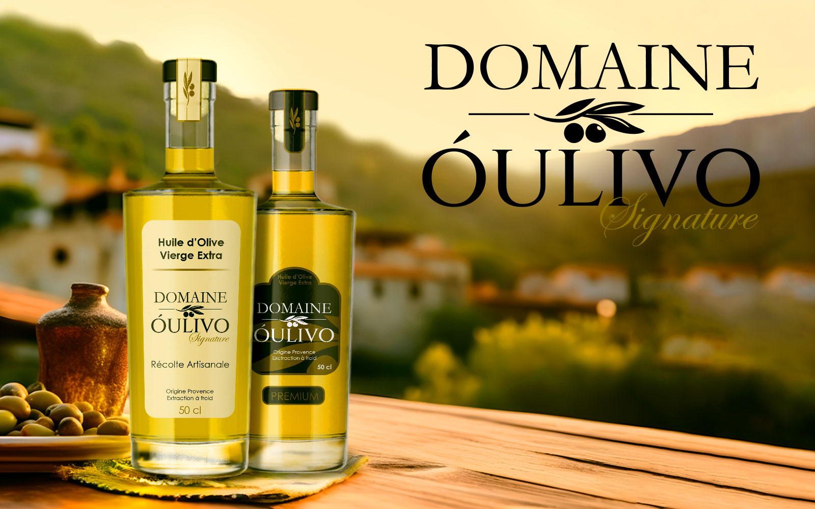 Projet Oulivo — identité visuelle et packaging